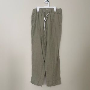 NEVER WORN H&M light green drawstring pants XS